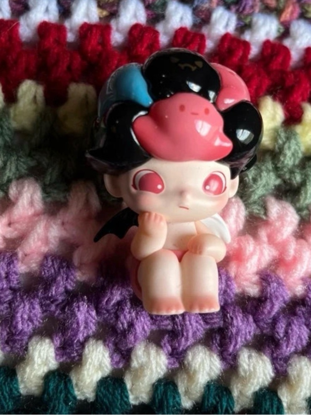 "Don't Overthink" figure from the Dimoo By Your Side Series by Pop Mart